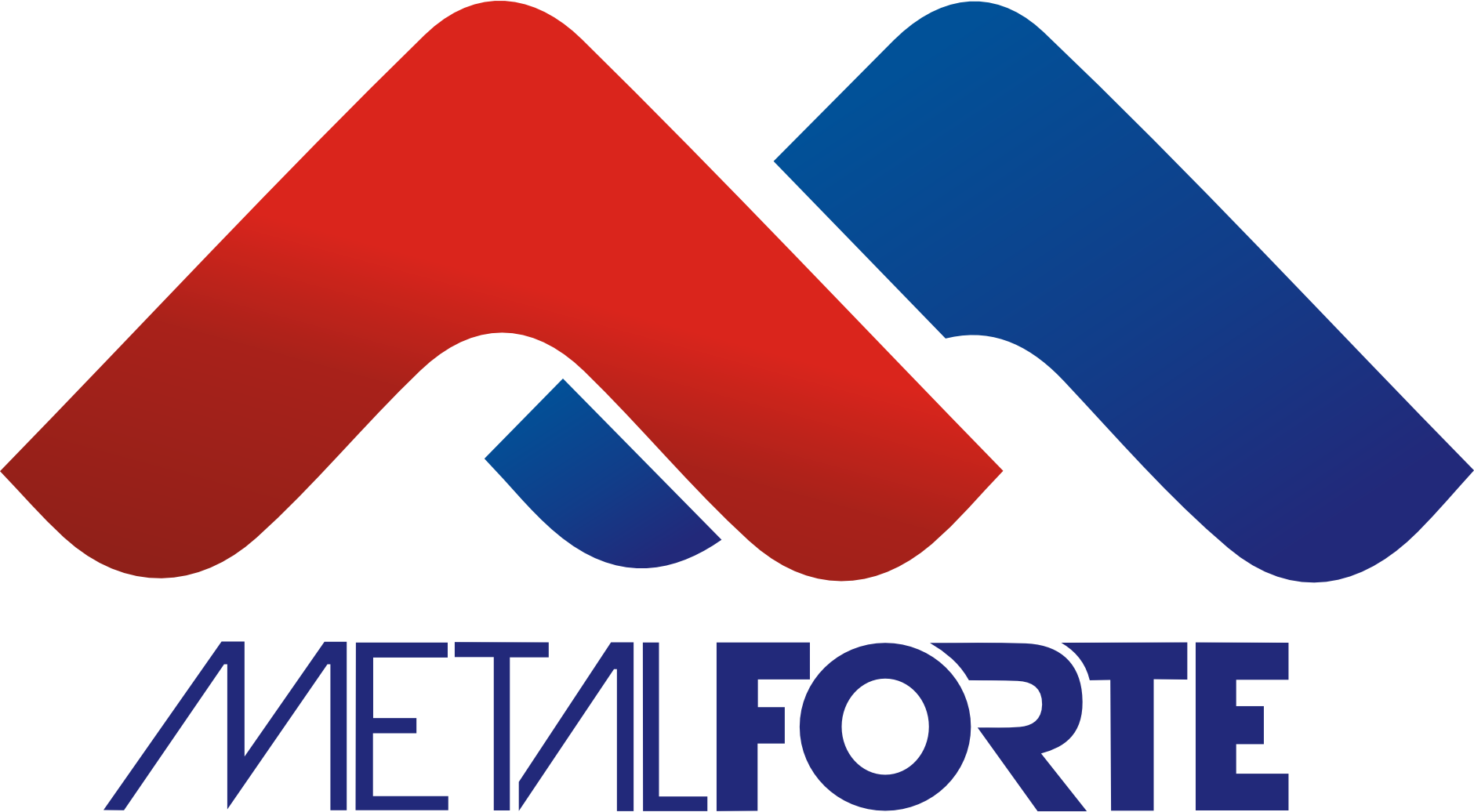 Logotipo de RH Metal Forte